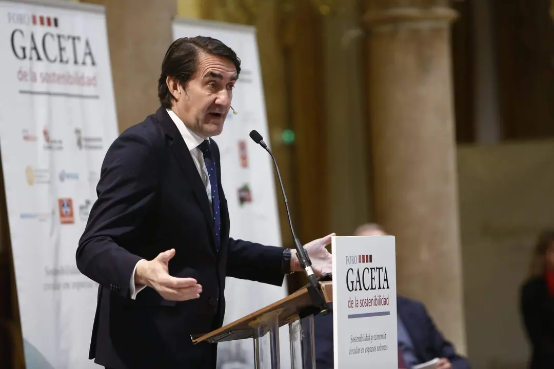 Suárez-Quiñones durante su intervención