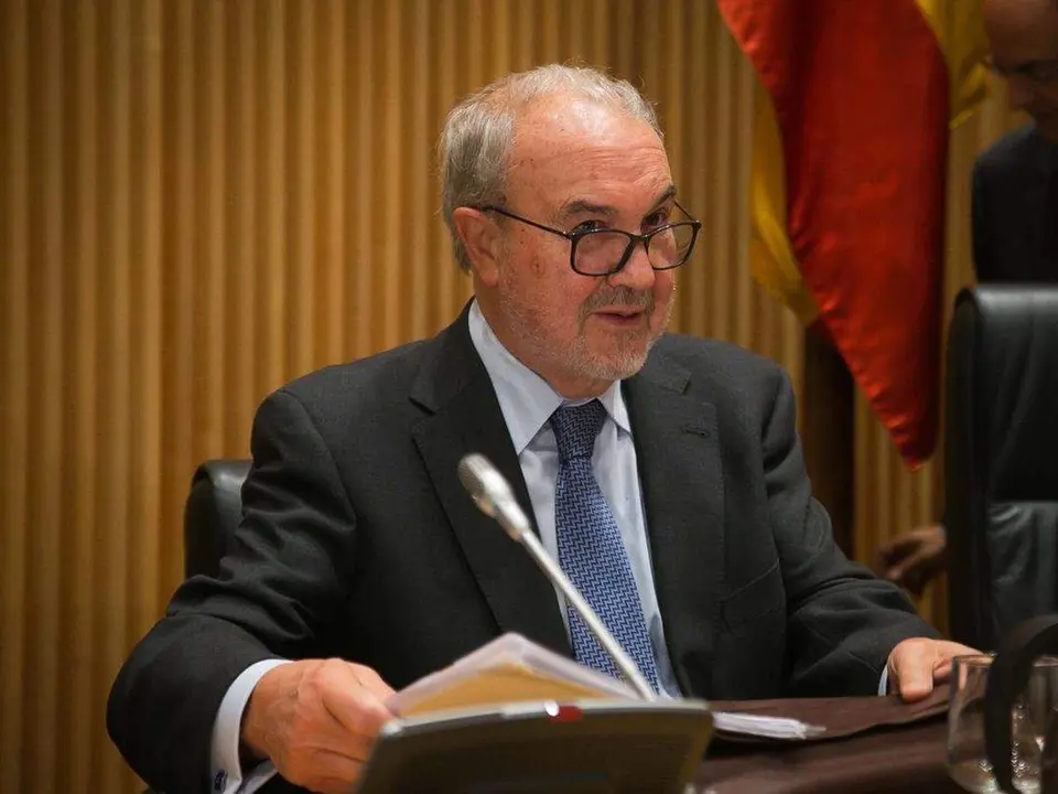 Pedro Solbes, exvicepresidente del Gobierno de Zapatero
