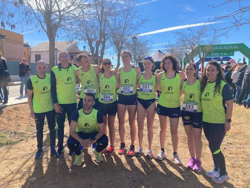 Atletas del CD Zamora Corre - Adarsa en el Campeonato de España de Campo A Través