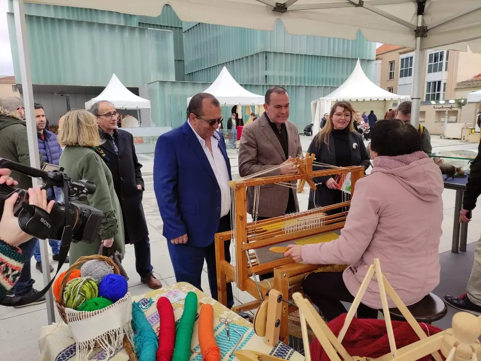 Francisco Requejo en la Mesa de la Lana del Festival del Lechazo