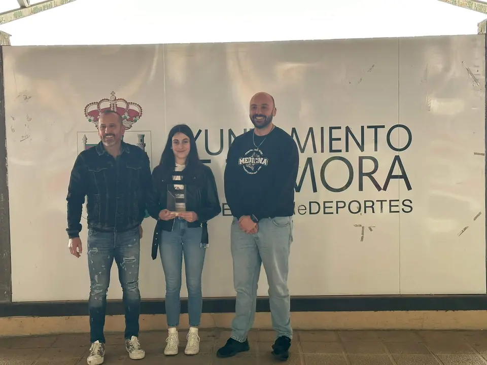 Óscar Vaquero, Irene Calvo y Manuel Alexander