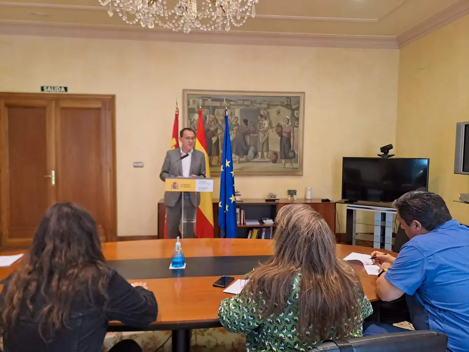 El Subdelegado del Gobierno en Zamora, Ángel Blanco