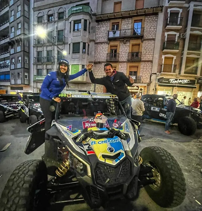 Ricardo Sánchez y Sara García Campeonato de España TT Jaén Mar de Olivos