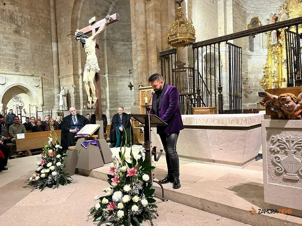 José Manuel de la Fuente pregona la Semana Santa de Toro