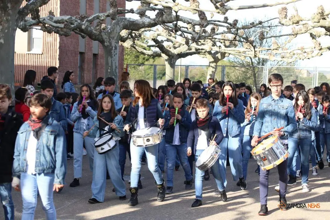 Procesión Semana Santa colegio Corazón de María