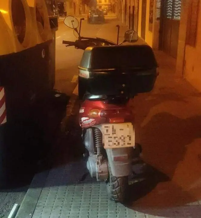 Moto robada en Zamora