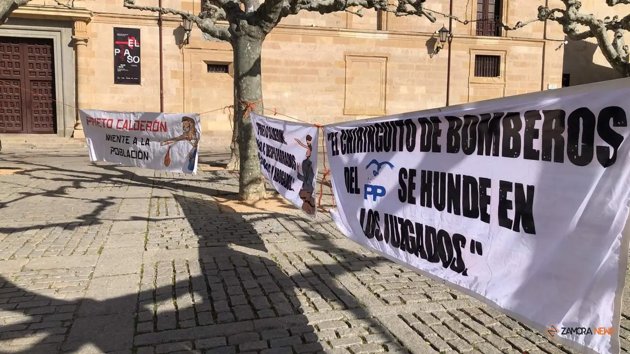 Los bomberos del Consorcio regresan con sus protestas_3