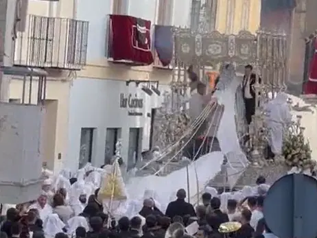 Procesión de La Pollinica en Vélez-Málaga