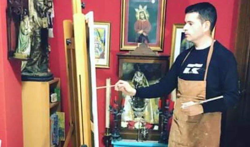 Imágen de la Cofradía de la Virgen de la Soledad