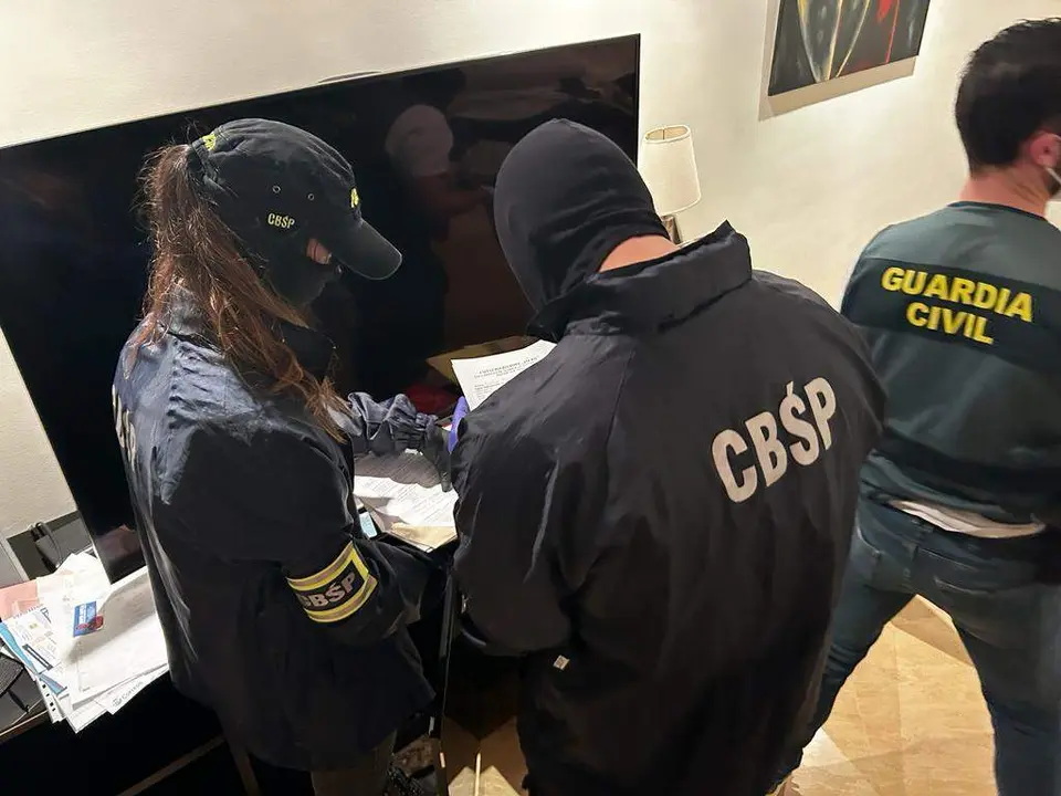 Imágenes de la operación
