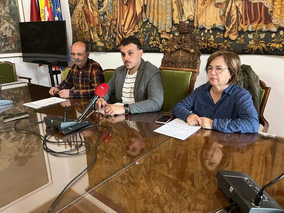 Rueda de prensa en el Ayuntamiento de Toro