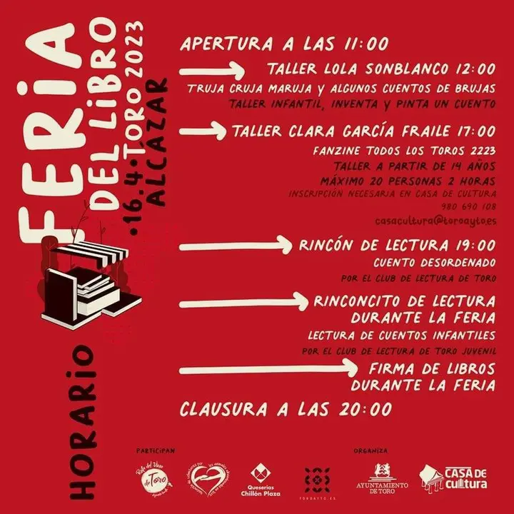 Feria del Libro en Toro 2023