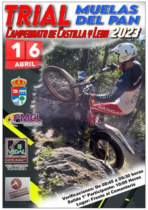 Cartel trial Muelas del Pan