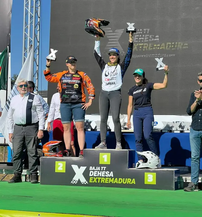 Podium Campeonato del Mundo féminas