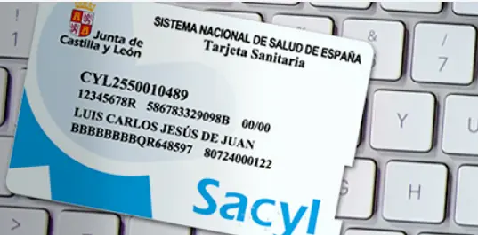 Tarjeta sanitaria SACYL