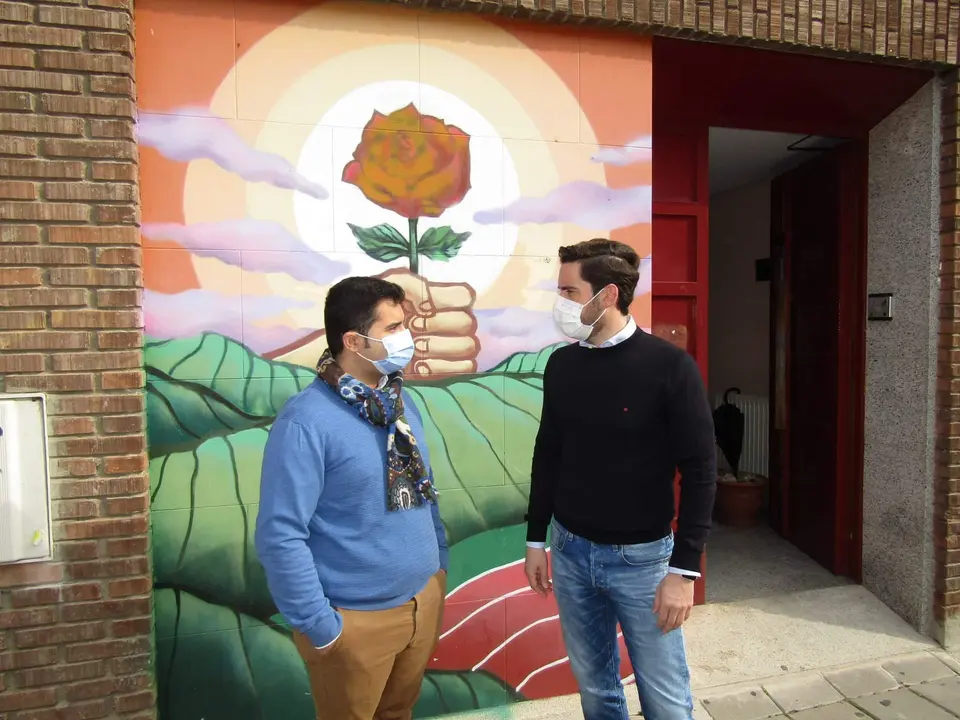PSOE-Moraleja Sayago. Samuel Mayor (Portavoz) y Antidio Fagúndez