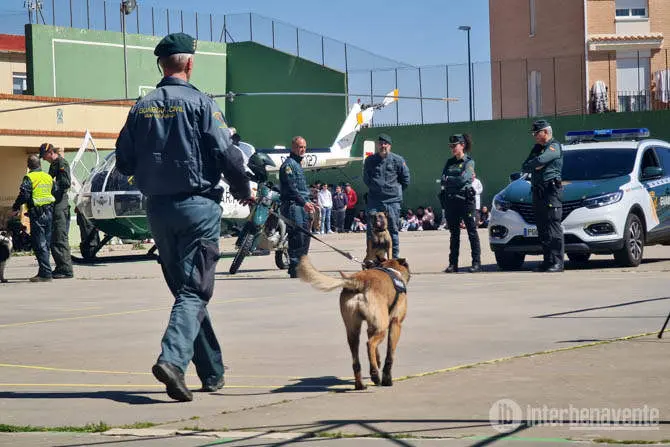 Guardia Civil de Zamora en Benavente. Foto de interbenavente.es