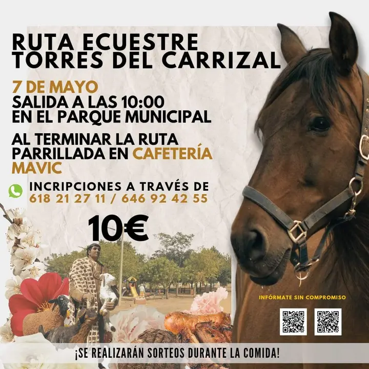 ruta ecuestre Torres del Carrizal