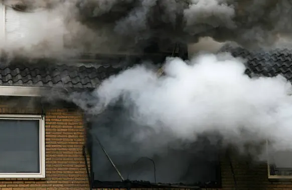 Fotografía de archivo fuego vivienda