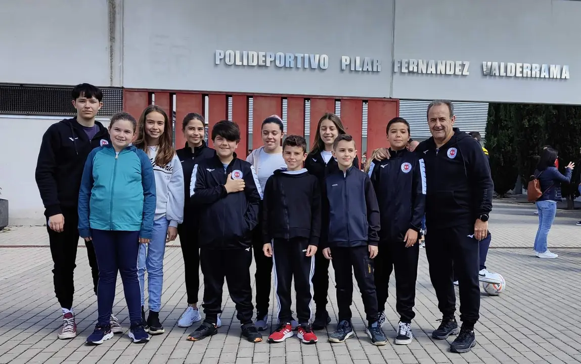 Representación zamorana en el Torneo Alevín de Judo
