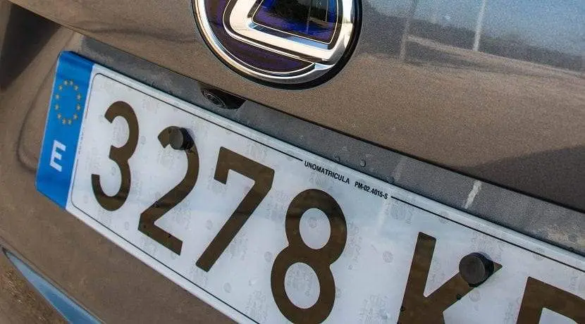 matricula coche