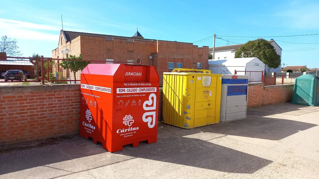 Contenedor de textil