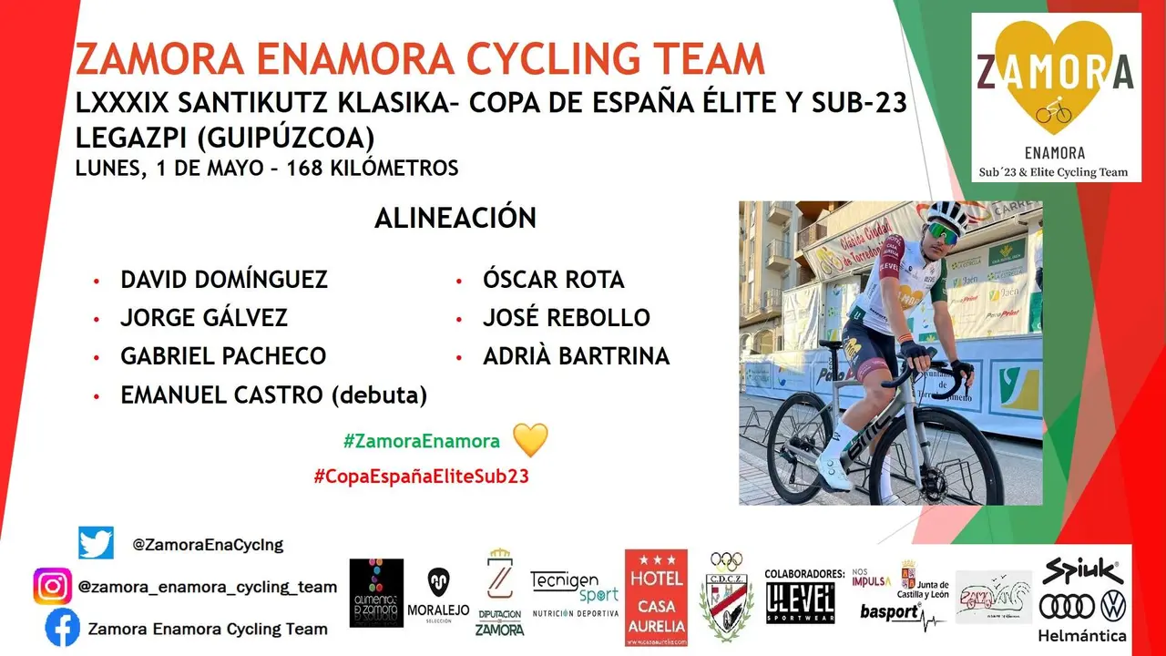 Alineación Santikutz - Zamora Enamora