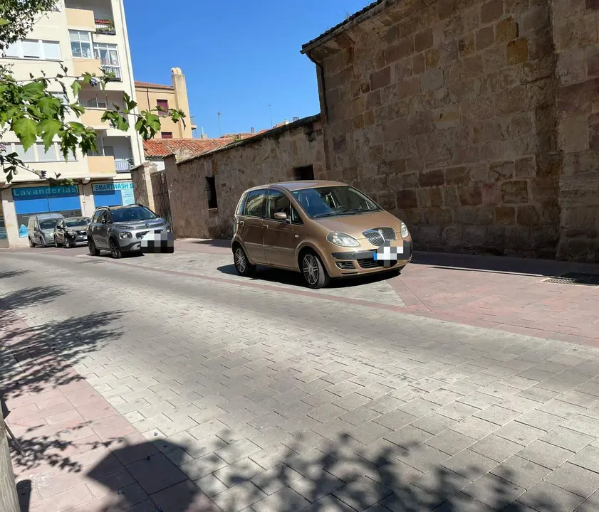estacionamiento en la calle San Andrés