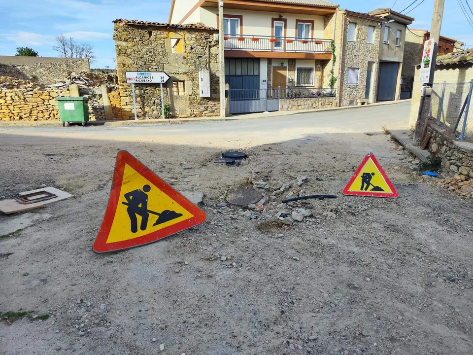 Las obras en el cruce de Brandiles