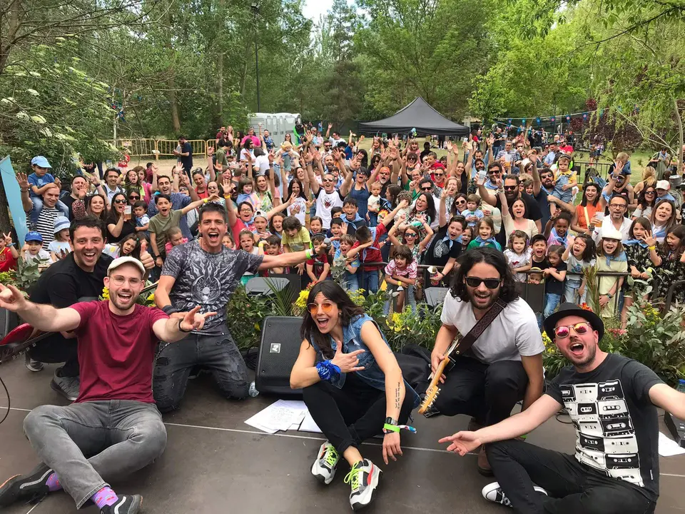 La banda zamorana Pequeño Rock & Roll en el ¡Hurra! Romería Pop