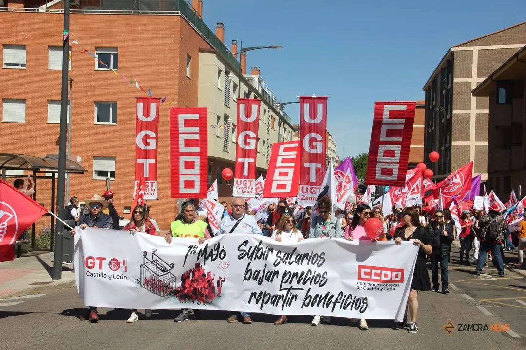 Zamora se manifiesta por el Día del Trabajador_15