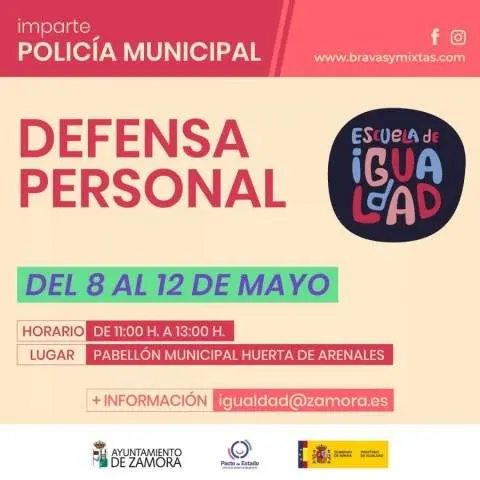cartel defensa personal