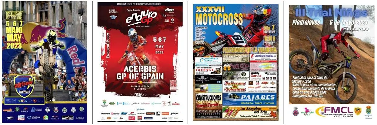 Cartel de las competiciones del QMZamora