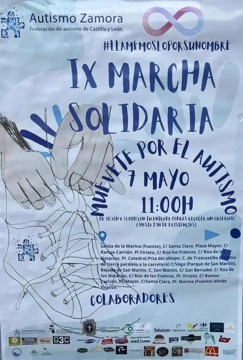 Marcha solidaria por el autismo