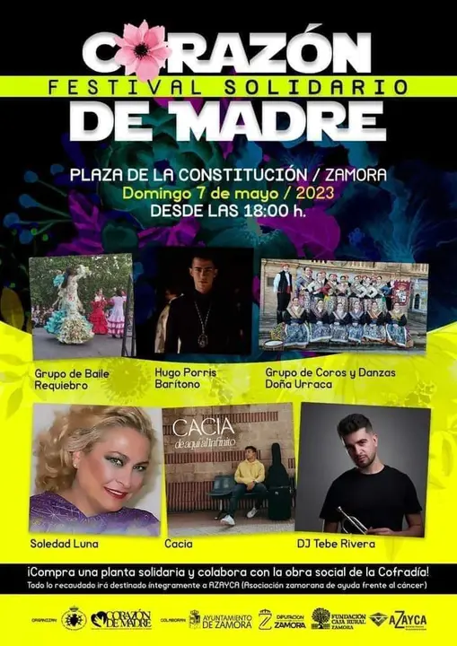 cartel día de la madre