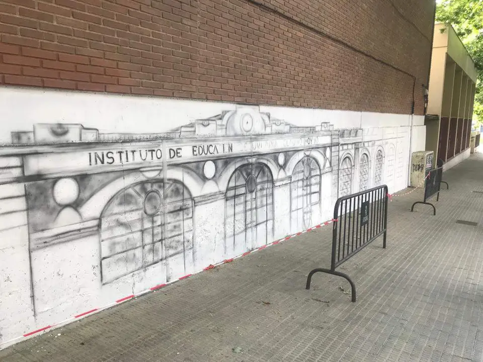 Mural Claudio Moyano