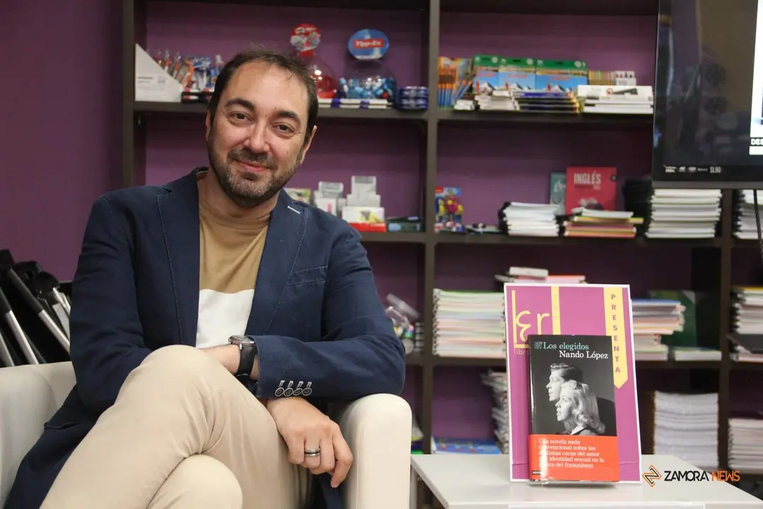 Nando López, autor de "Los elegidos"