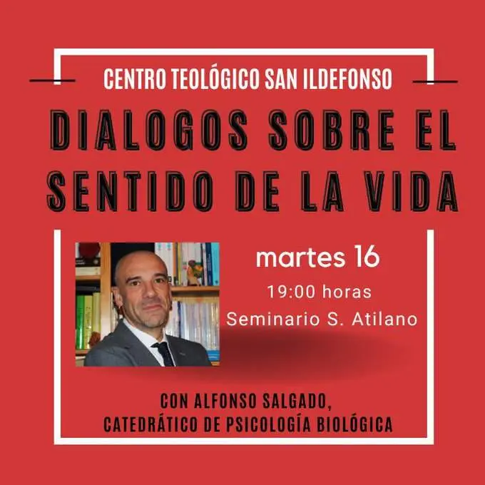 Cartel de los Diálogos sobre la vida