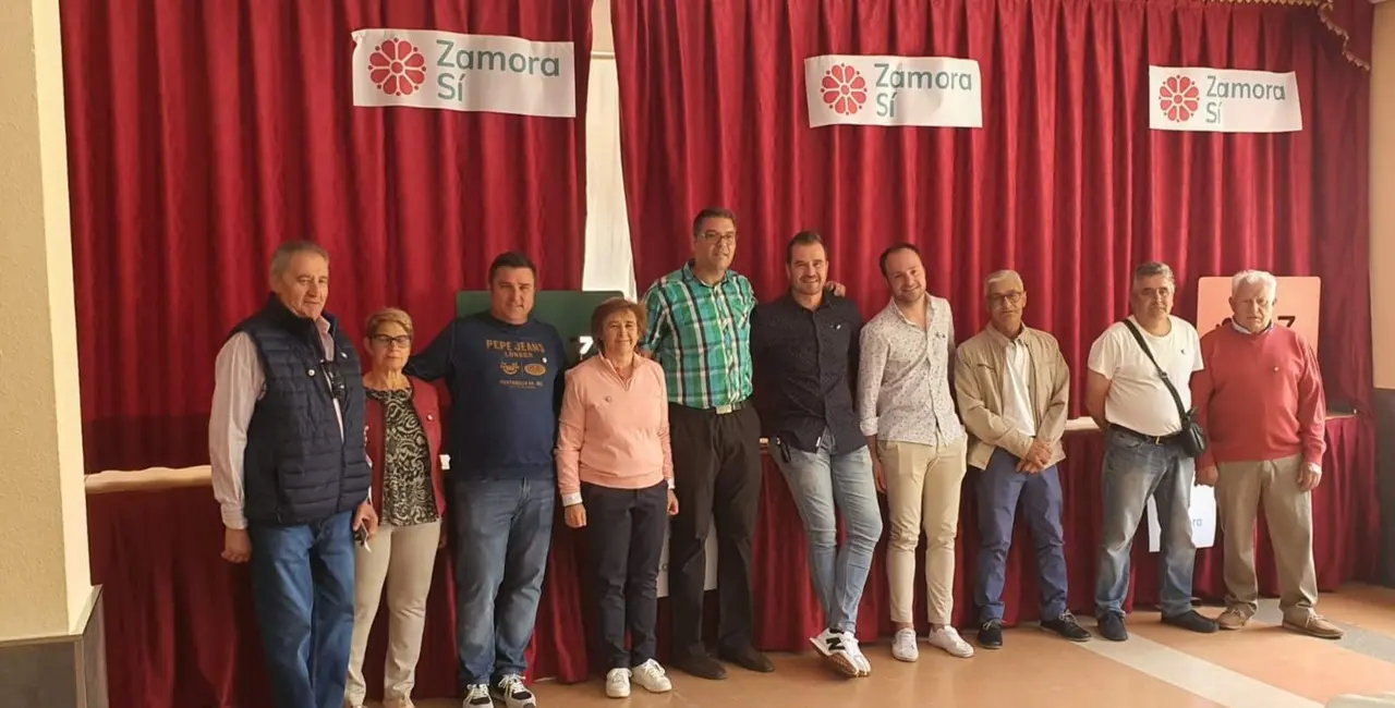 Presentación de la candidatura de Zamora Sí en Santa Croya de Tera