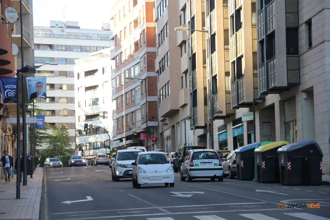 Tráfico en la avenida Portugal