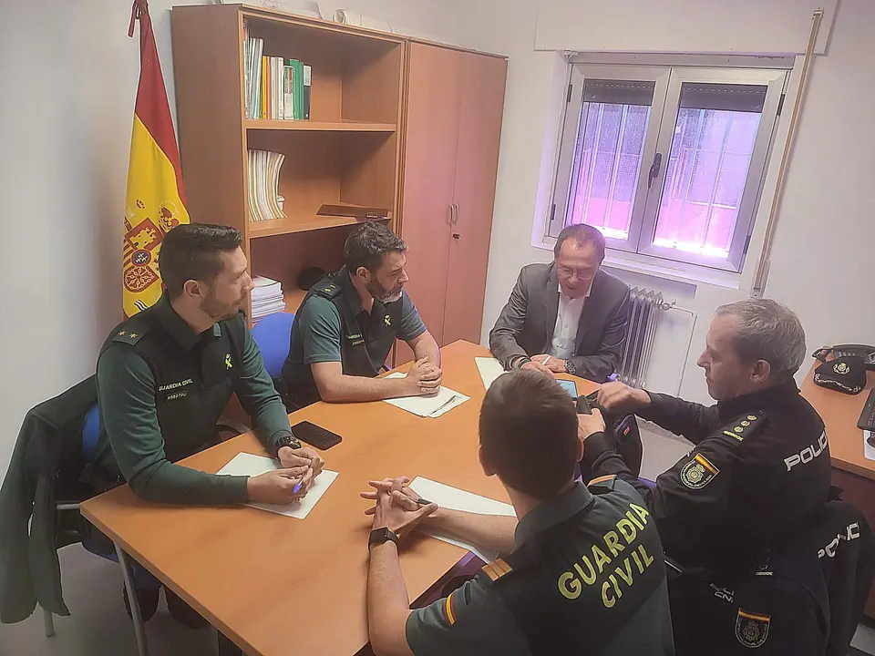 Reunión semanal de coordinación entre la Subdelegación de Zamora y las FCSE