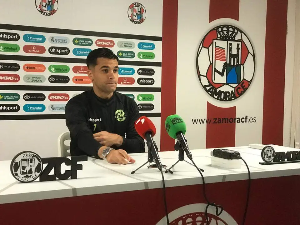 Dani Hernández en rueda de prensa