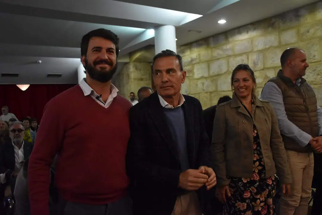 García Gallardo junto a Javier Eguaras