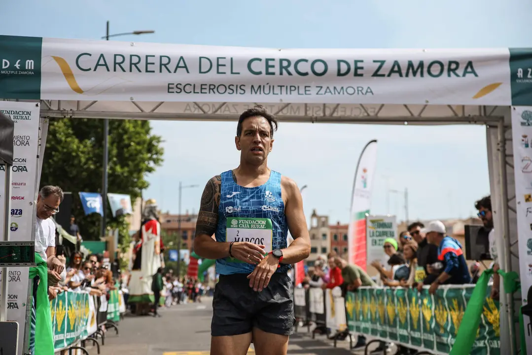 Marcos Gómez en la VIII Carrera Cerco de Zamora