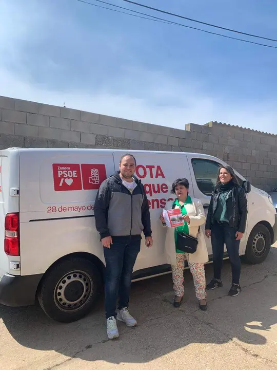 PSOE Andavías. Candidatura EM 28M23