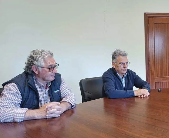 PSOE Pereruela. Jesús Carnero y Andrés Segurado