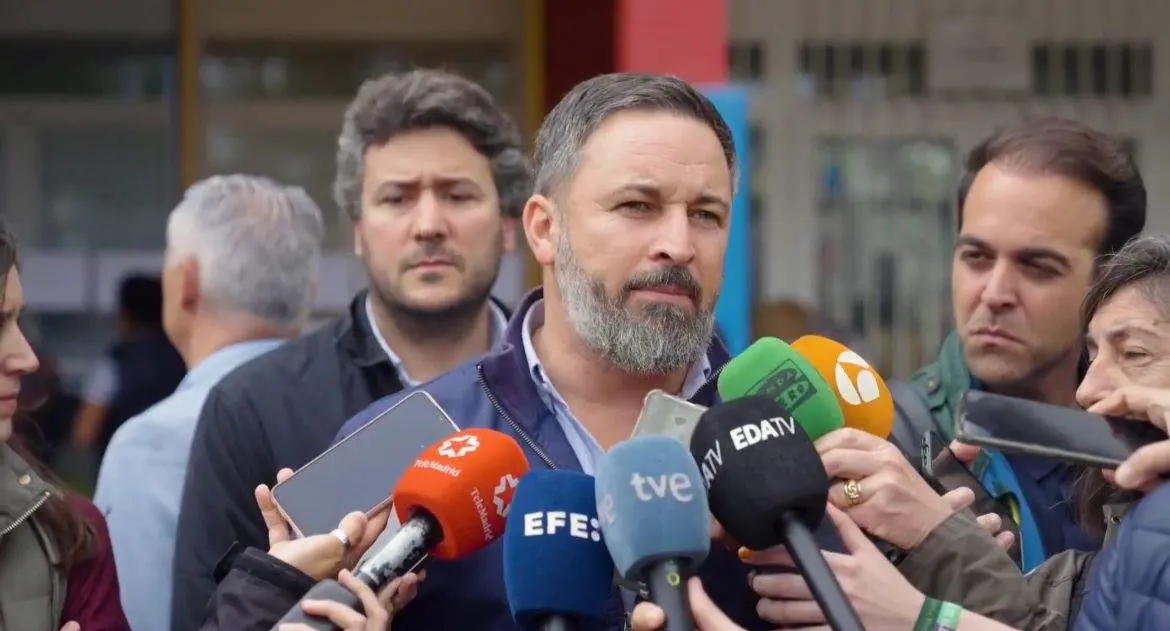 Santiago Abascal. Imagen de archivo