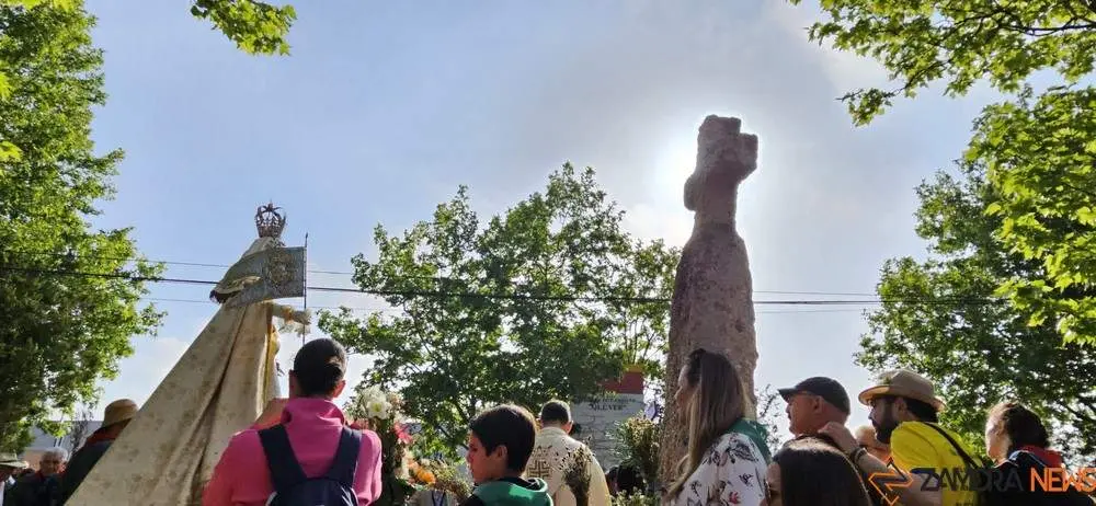 Virgen de la Concha crucero del Rey Don Sancho