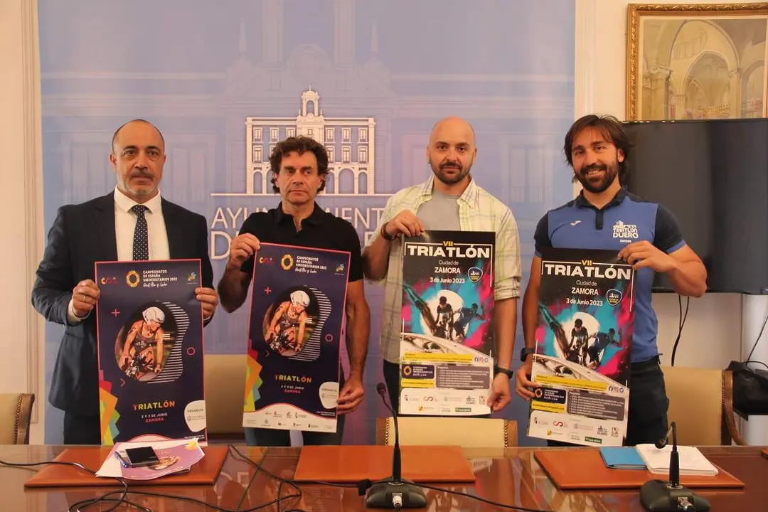 Presentación Campeonato de España Universitarios 2023 y VII Triatlón Ciudad de Zamora