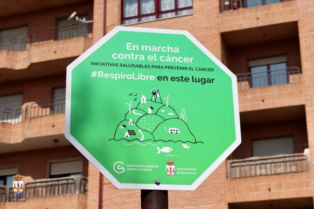 Nuevo espacio sin humo en la ciudad de Benavente